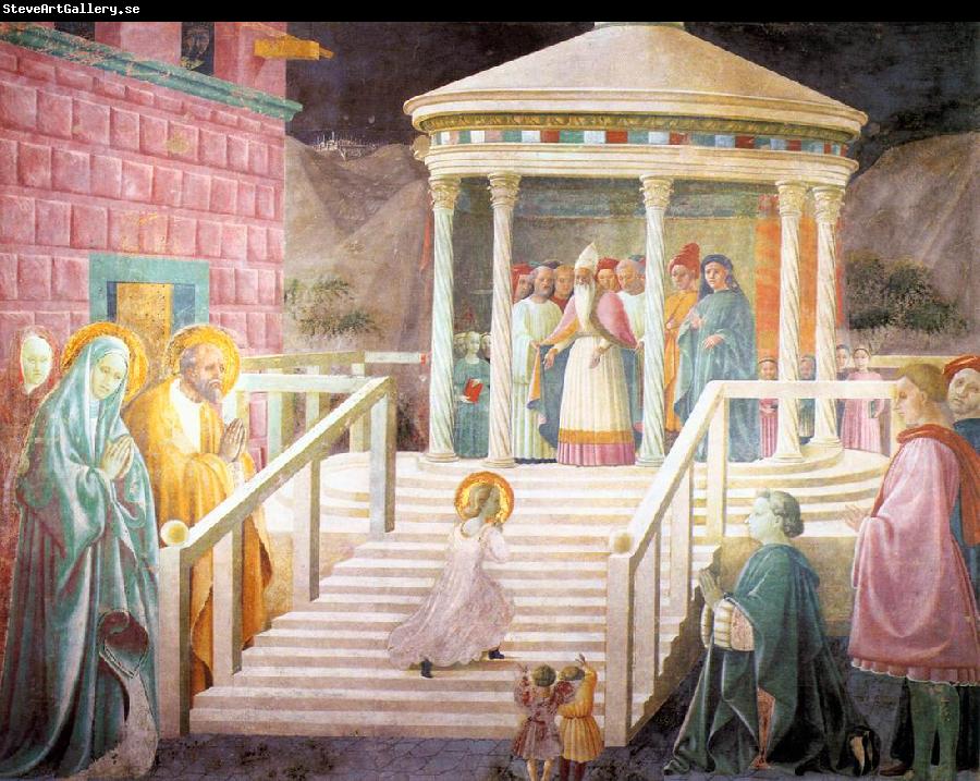 UCCELLO, Paolo Mary's Presentation in the Temple